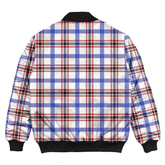 Clan Boswell Modern Tartan Bomber Jacket TF40 Boswell Modern Tartan Tartan Bomber Jacket